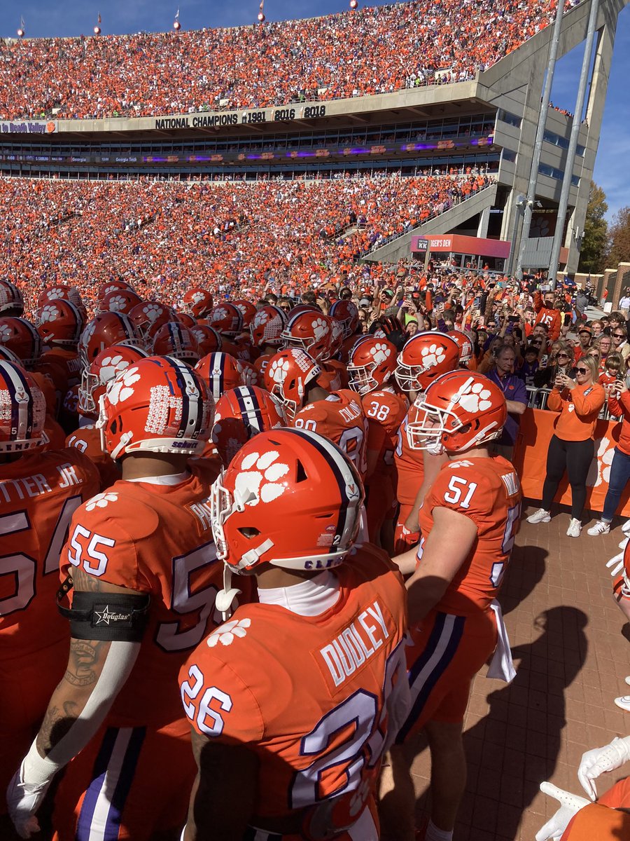 Had a great time back in Death Valley. Good luck to <a href="/ClemsonFB/">Clemson Football</a> this weekend in the ACC Championship!
<a href="/SorrellsJordan/">Jordan Sorrells</a> 
<a href="/HatfieldQuin/">Quin Hatfield</a>