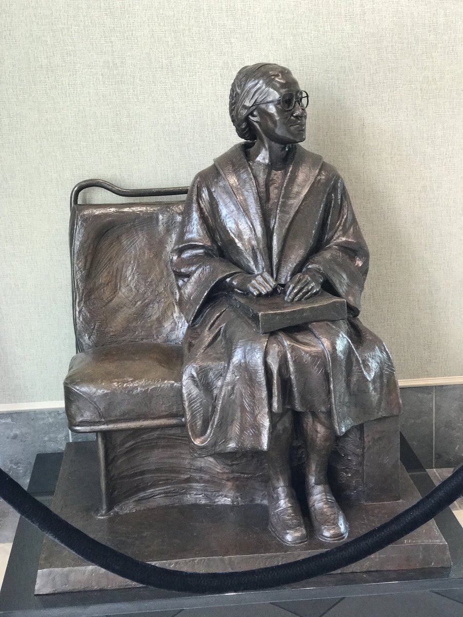 DrC_Johnson's tweet photo. Thank you, Mrs. Rosa Parks for refusing to give up your seat on December 1,1955. You sat so I could stand.
#QuiteStrength
#ArrestedForJustice
#ChangedHistory https://t.co/ALicmzMUuy