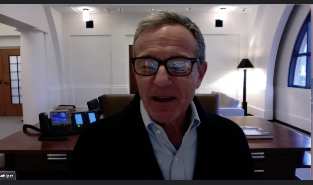 Mr. <a href="/RobertIger/">Robert Iger</a>, the recently returned CEO of <a href="/WaltDisneyCo/">The Walt Disney Company</a>, just took 30 minutes out of his incredibly busy schedule to chat with <a href="/ICParkSchool/">Park School</a> first-year students. 

Why? Because he committed PRIOR to returning as CEO. 

To say I’m in awe is an understatement. <a href="/IthacaCollege/">Ithaca College</a>