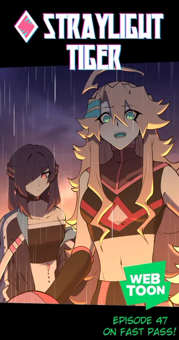 #StraylightTiger Ep 44 and Ep 47(fastpass) are now released on Webtoon!! Read it   