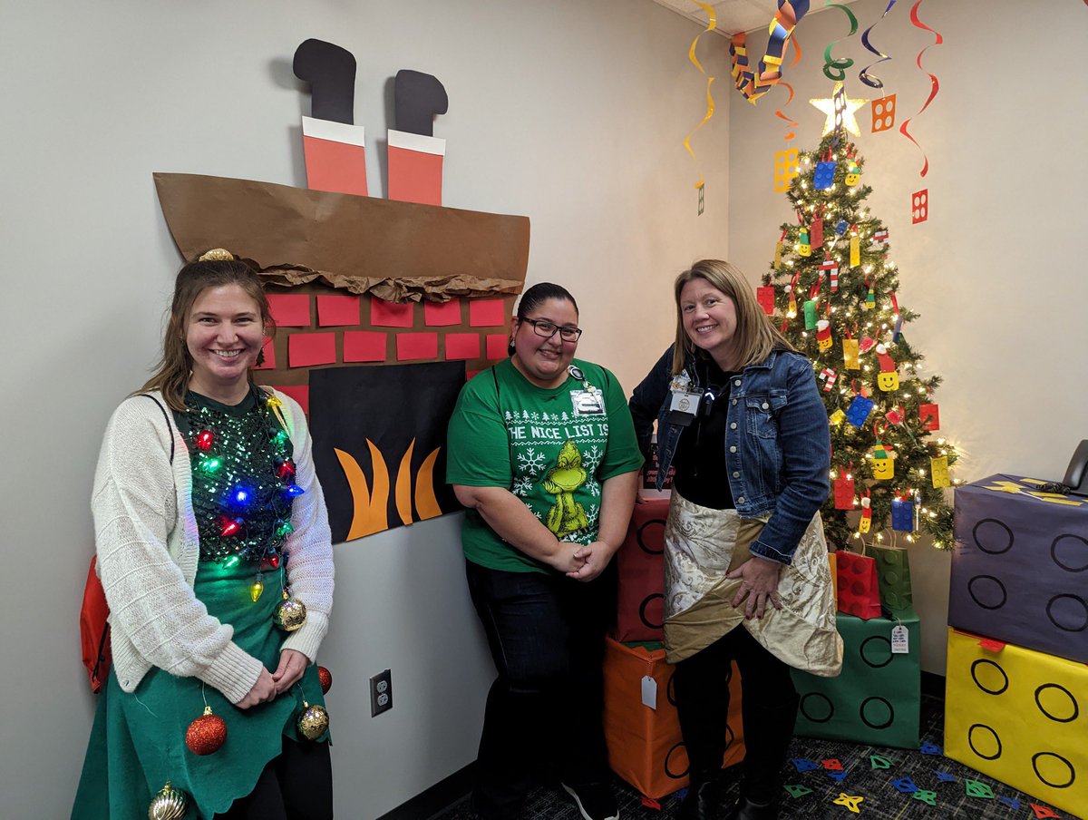 Wendy Hankins (@mrshankinsclass) on Twitter photo These little elves posed in their Christmas tree skirts next to Santa who is coming down the chimney <a href="/KirkElementary/">Kirk Elementary</a> #brickbybrick #SantaSelfie #KirkCan These little elves posed in their Christmas tree skirts next to Santa who is coming down the chimney <a href="/KirkElementary/">Kirk Elementary</a> #brickbybrick #SantaSelfie #KirkCan