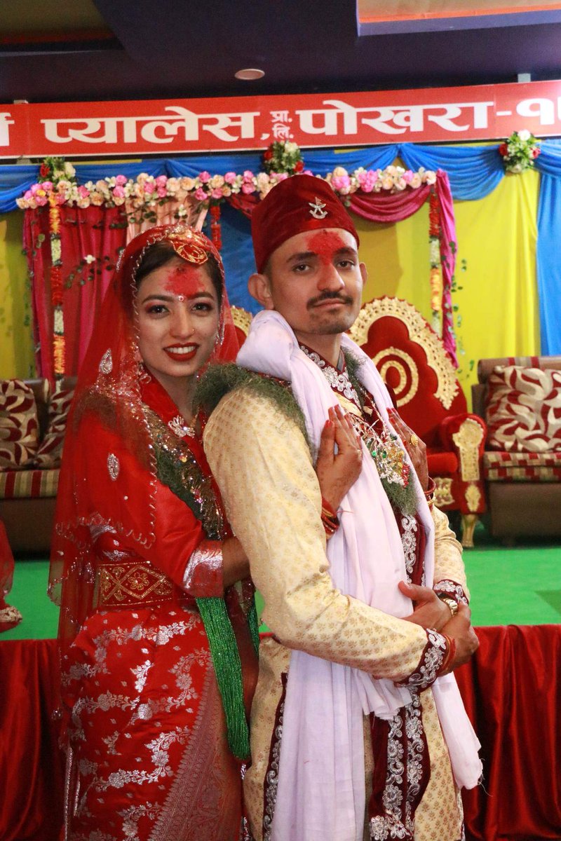 drishyadhikari's tweet photo. बिबाहिक जिवनको  हार्दिक बधाई  तथा शुभकामना Manish Paudel दाई  Ashmeeta Lamichhane  भाउजु ।
#happymarriedlife 
#Congratulations https://t.co/vL3KvAzVoB