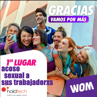 Por que si a nuestras trabajadoras las acosan lasivamente los clientes no es nuestro problema...

#wom