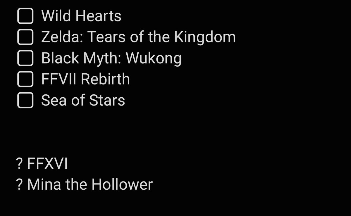 NGLadon's tweet photo. @KrsJin My list is a little different than yours, and though it's smaller I'm still concerned about getting to them all. Not sure how you do it my man! 😂 Still it's looking to be an great year! https://t.co/qcdW05DGG8