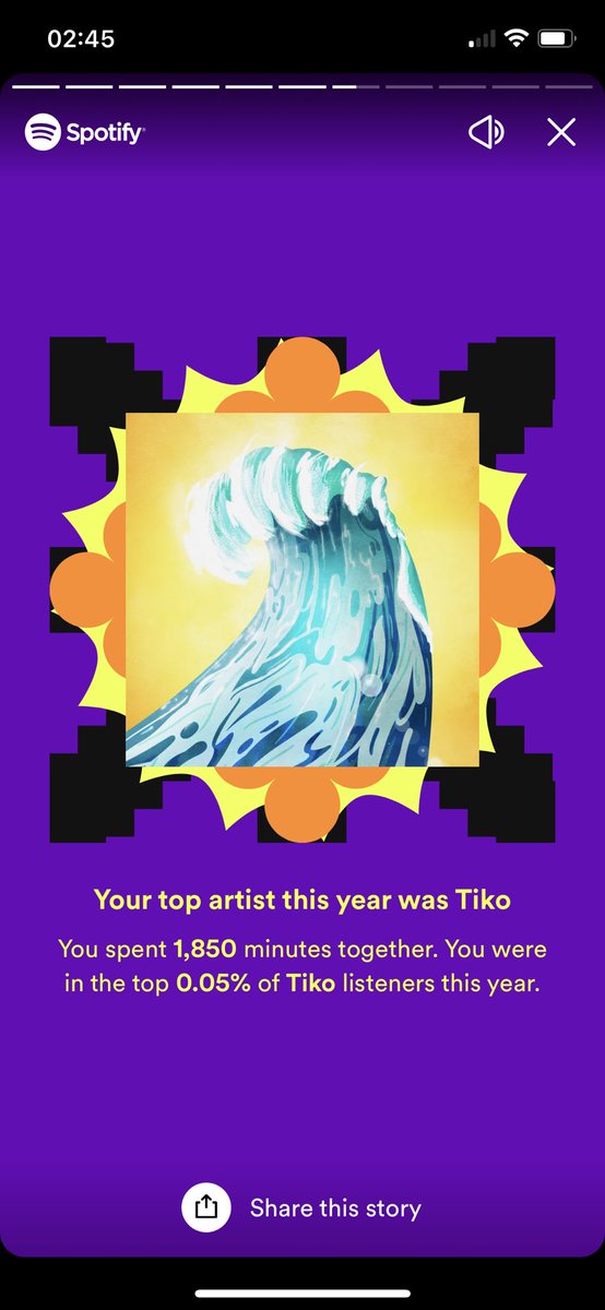 Myers316's tweet photo. @TikoFn Think it’s fair to say my son Max is a big fan and it’s time for his own Spotify as my #SpotifyWrapped has been taken over - please give him a “hello” https://t.co/E7uaEW6NcI