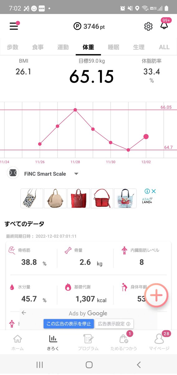 diet_fitnes3104's tweet photo. リベルサス7mg5日目
66.02kgスタート
65.15kg(-0.87)
鍋の残り食べすぎたせいか?
ガツガツ食べたいのはないけど
食欲無くなることは無いけど
痩せるかな?
#アラフィフダイエット
#リベルサス
#7mg https://t.co/0VbuySrEmU