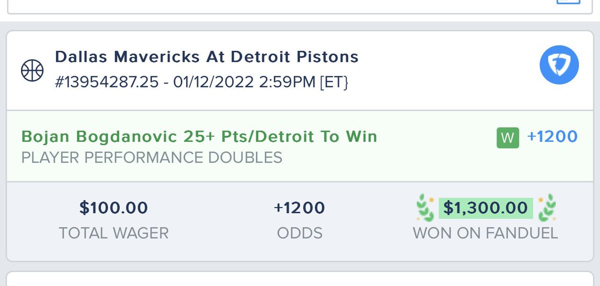 $1200 WINNER ✅✅ (+1200) 

This means I’m giving $1200 CASH 🍻

Like/Retweet &amp; Follow to enter.  LFG🤍