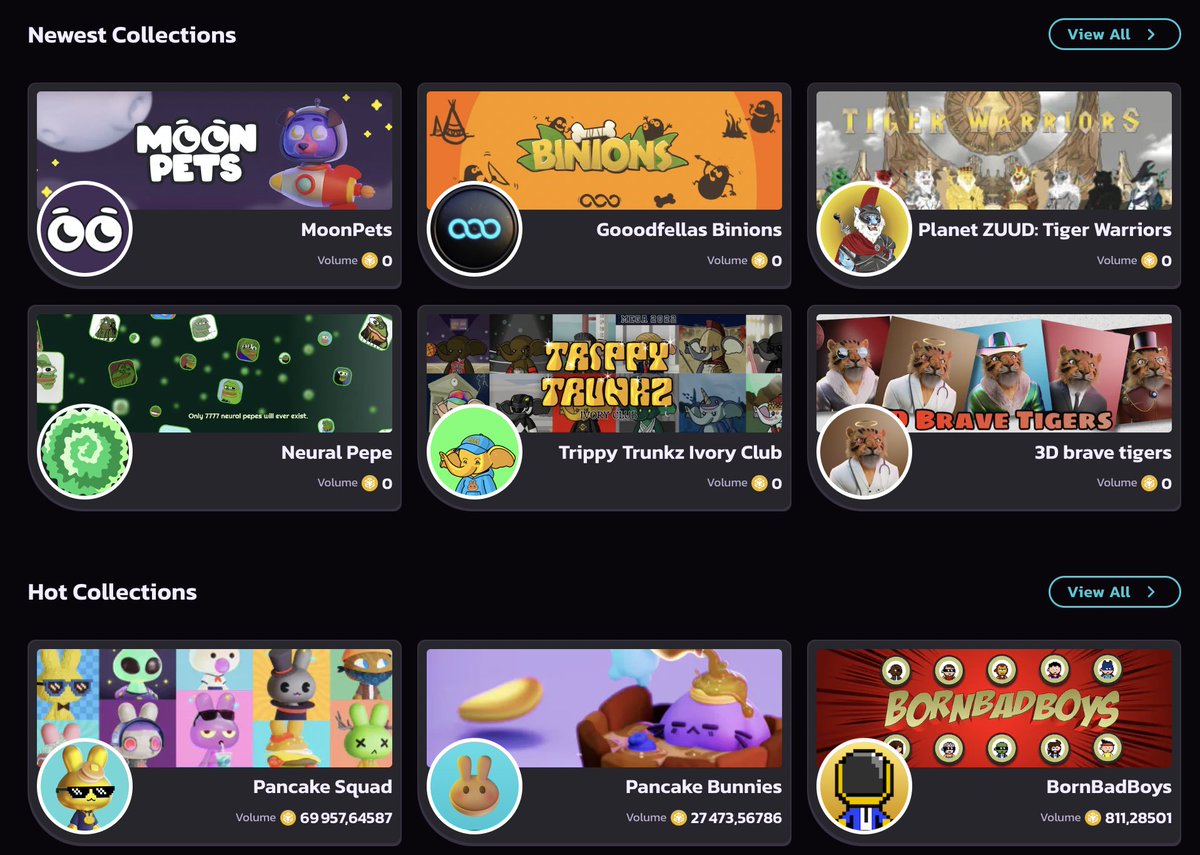 Guys, are you seeing this? Looks like black friday is not over, you can't buy them though 😅
<a href="/PancakeSwap/">PancakeSwap</a> #PancakeSquad <a href="/pancakesquadnft/">Pancake Squad NFT</a>