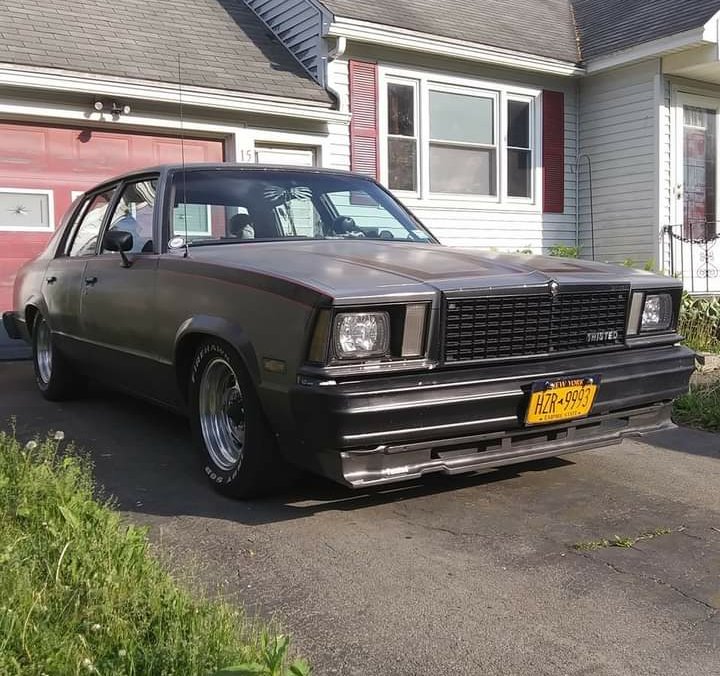 Before and after pics of Doris #1983 #Chevy #Malibu #sedan #lowandslow just reached 64,500 miles