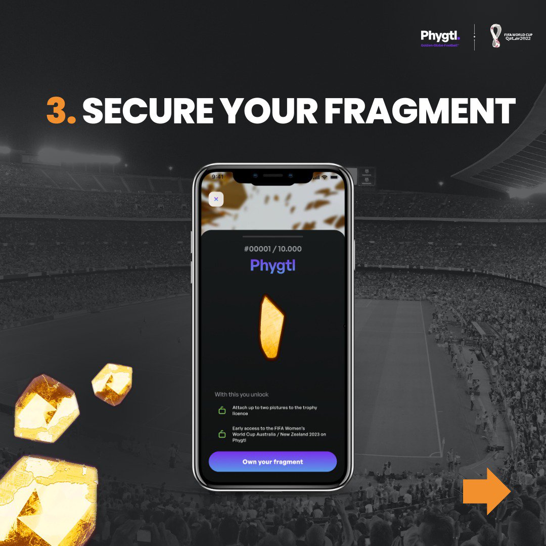 Come check the Golden-Globe-Football™, a digital, user-generated eternal representation of fandom from around the world during the FIFA World Cup Qatar 2022™

For more, visit us at loom.ly/qX-iUKA

#phygtl #worldcup #qatar #fifa2022 #football #soccer