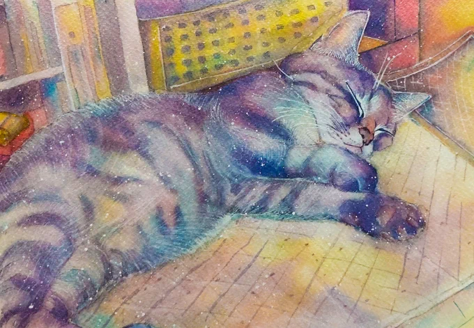 #引用RT5人指名してバトンでお気に入りを載せる水彩画で魅力的な人物画を描かれる(特にQUEENのメンバーとデヴィッド・ボウイが素敵)junko()さんからご指名頂きました。ありがとうございますアンカーで失礼します 