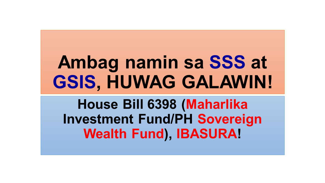 David Michael San Juan on Twitter "13 reasons why WE OPPOSE House Bill