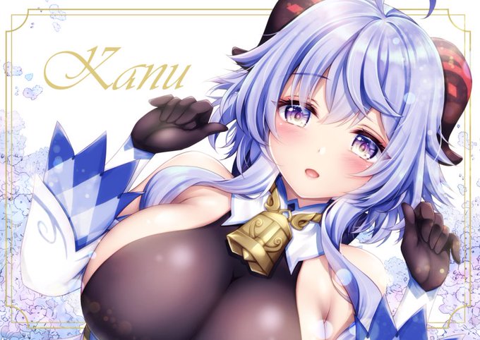 甘雨ちゃんお誕生日おめでとう～っ❄
#甘雨生誕祭2022 #Ganyu 
#原神 #GenshinImpact 