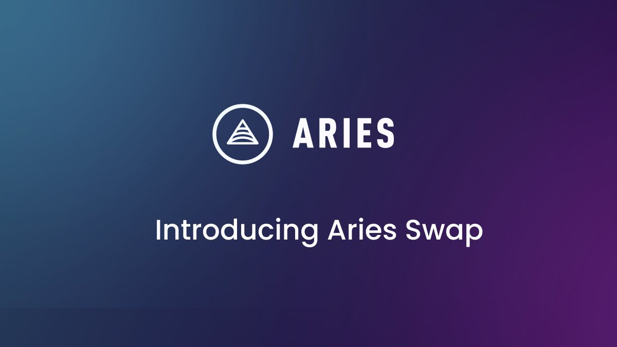 Aries Markets is thrilled to be working together with <a href="/hippolabs__/">Hippo Labs</a> to build a swap destination atop its lending markets!

Here, users on Aptos can execute complex trading and swapping strategies simply via Aries Swap, and at the best price!

Read below to understand more 🧵