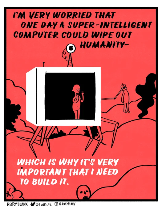 I'm very concerned about the future of computers 