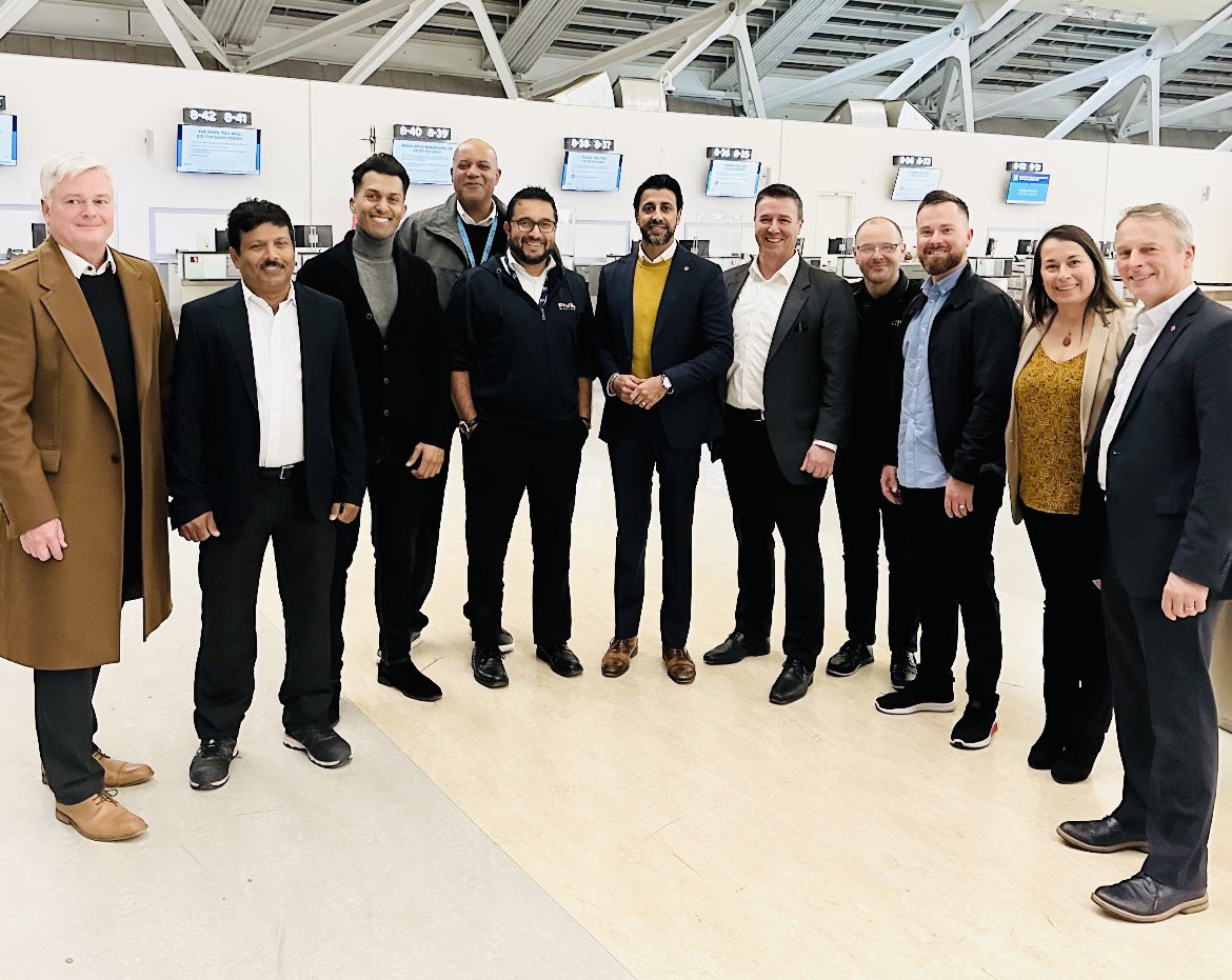 Today, I was delighted to welcome the Pivot Airlines crew home. Thank you to all who supported in ensuring their safe return to Canada.