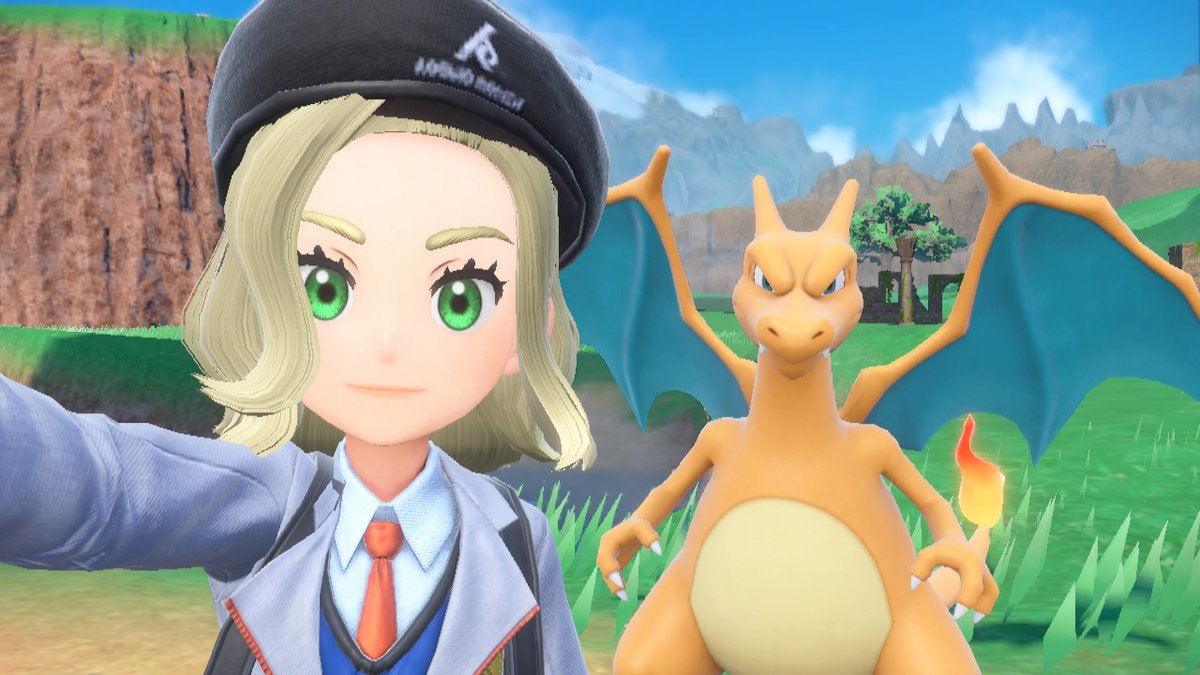 Glurak <3 
#PokemonKarmesinPurpur #NintendoSwitch