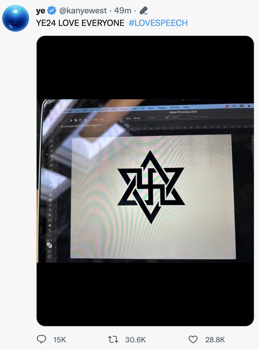 RabbiGoldberg's tweet photo. The focus on Kanye and his mental health is a distraction from the 30,000 people who liked and retweeted his hate in just 49 minutes.  

Antisemitism is a real problem, well beyond a sick and deranged individual. https://t.co/3daC8bq1XC