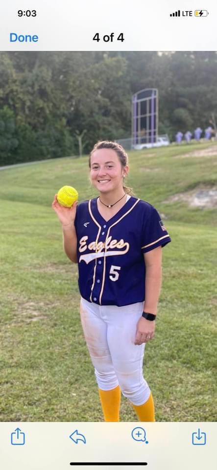 EaglesCrawford's tweet photo. Congratulations SR Rylie Youngblood!!  1st and 2nd all region for Lady Eagles softball !!! 💛💜🦅!!!!   FVSU commits !!! Way amazing season !!  Broke School Record with Home runs https://t.co/M8GoyhOYja