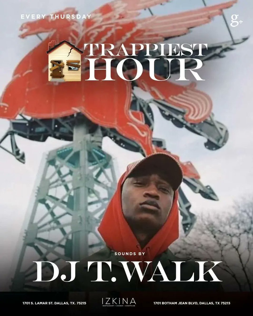 OhThatsAT's tweet photo. IT'S OFFICIAL!!! TRAPPIEST HOUR IS BACK FOR GOOD! 🏚
Pull up to Izkina (formerly Mac's Southside, the O.G. location!)
~ No Cover with RSVP ~
RSVP/Sections: (https://t.co/2qG3t7iBfh)
9pm-2am
Sounds by @DJGuwop817 & @TheDJTWalk
Hosted by @TheKennyReeves
#TrappiestHour https://t.co/Vih1Y91mst