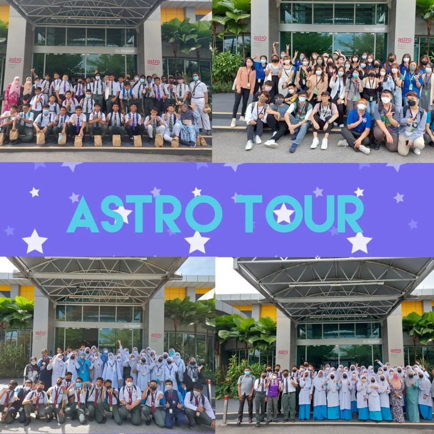 #ThrowbackNovember A TOUR-rrific experience for the students from New Era University College, SMK Lembah Subang, SMK Tinggi Klang, SMK Damansara Damai and SMK Puchong Permai who visited us last month! 😍 Want to know more? Email us at visitus@astro.com.my. 😉 #astrotour
