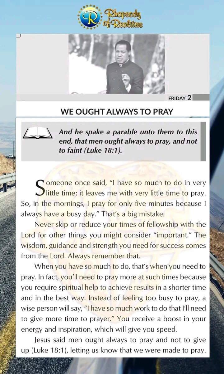NEEKPOATRUTH's tweet photo. Rhapsody of Realities
Study.
#Rhapsodyofrealities
#PastorChris
#FirstFlightCrew
#pastorchristeaching https://t.co/gXRGEdbu5J