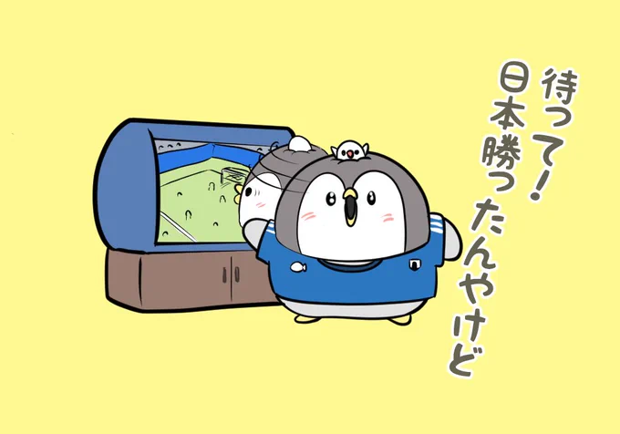 サッカーで日本勝利の瞬間のちゃんぺん#決勝トーナメント進出おめでとう 