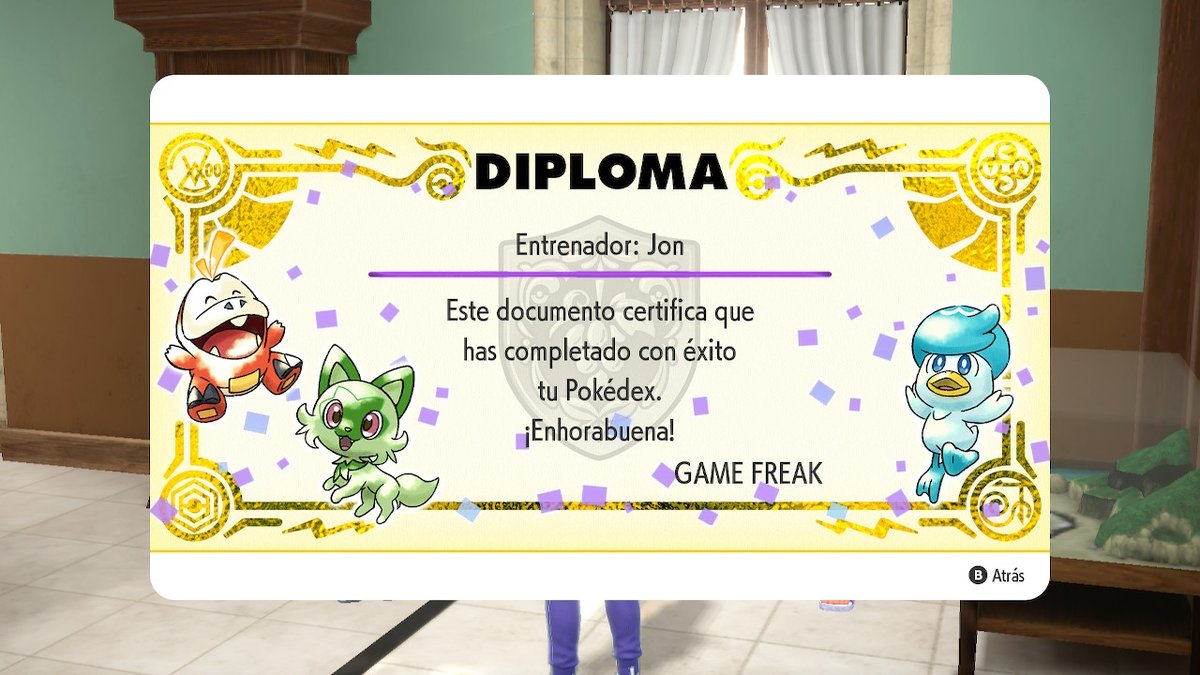 GoDJongo's tweet image. Jeje #PokemonEscarlataPurpura #NintendoSwitch