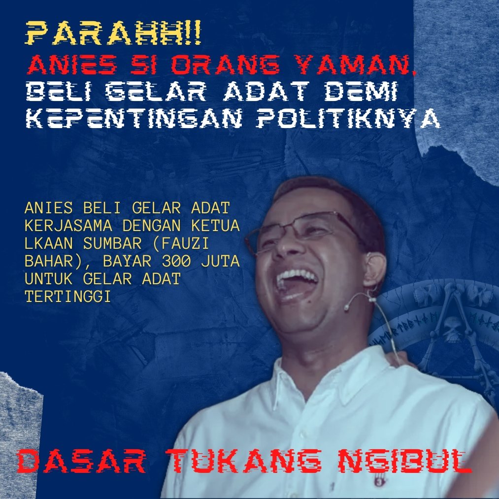 Sdh jelas tdk akan mendukung org tolol spt Anies
#HTIFPIDukungAnies
#AniesDidukungKHILAFAH
#AniesNasdemOut 
#TenggelamkanAniesBaswedan
#TenggelamkanPartaiNasdem
#GoodByeNasdemAnies
#AniesDidukungKoruptor
#AniesPendukungKhilafah
#AniesPendukungOrmasRadikal
#PribumiLebihBerkualitas