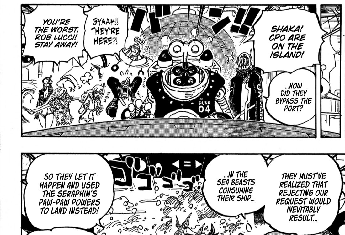 THE SERAPHIM HAS HIS WHAT-
#ONEPIECE1068 