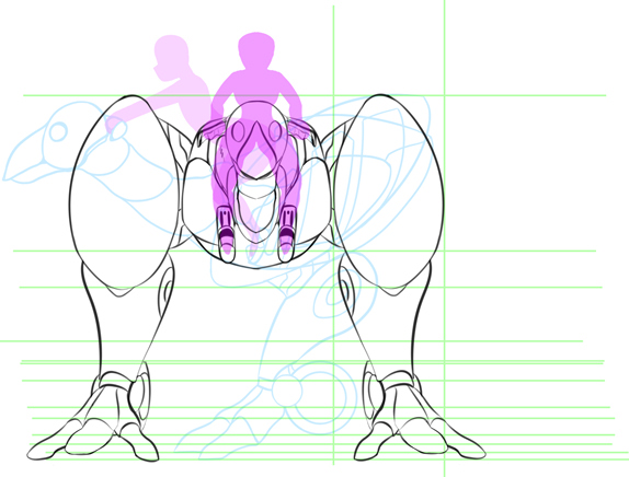 思いのほか背が高い…! 