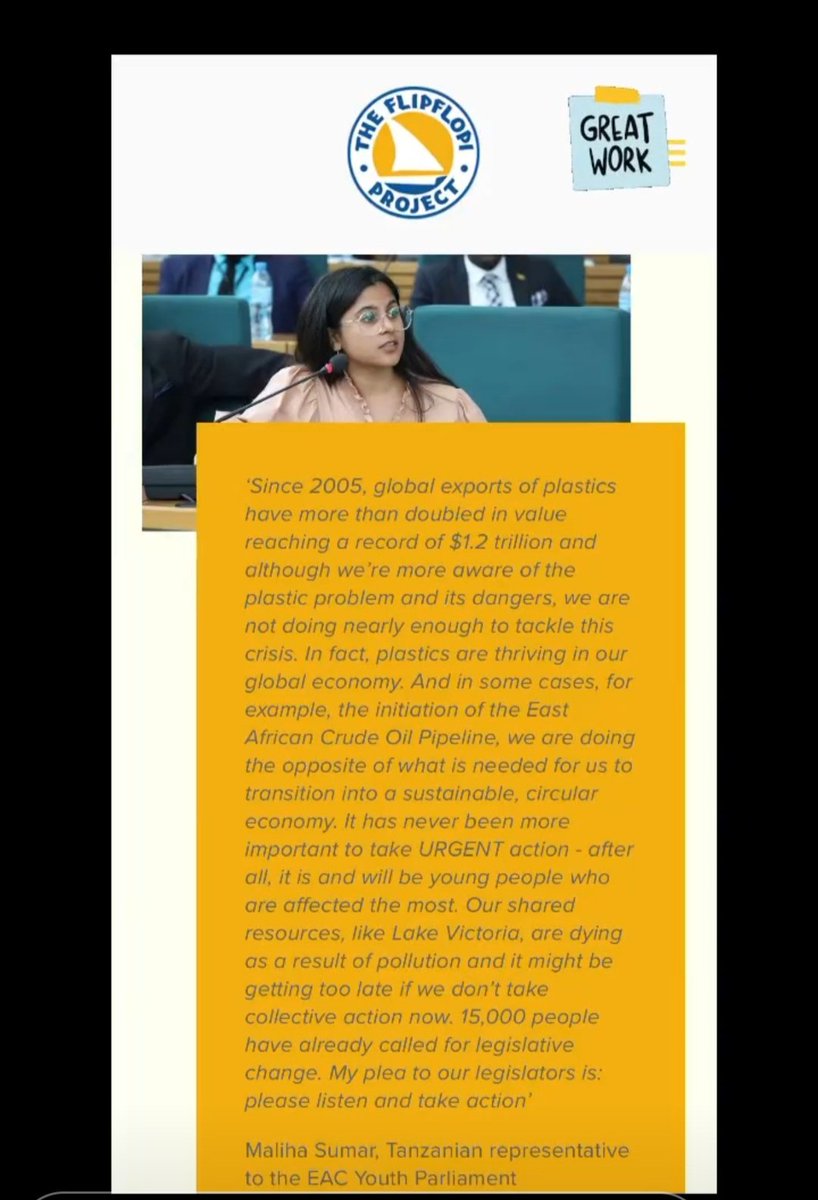 jmkweka's tweet photo. Incredibly proud of you and the work you're doing Maliha! Congratulations for being selected as a member of the East African Communities Youth Parliament! @sumarmaliha https://t.co/ofs1LdDpuv