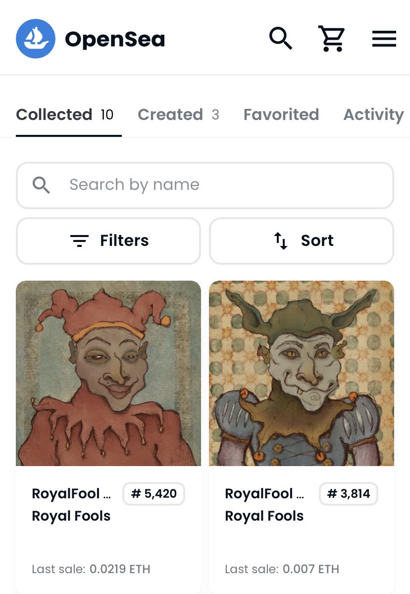 edonlyhits's tweet photo. Two fools one wallet…👑👑
Thanks for holding the masquerade! @royalfools_lol 
#royalfool #NFT #NFTCommunity https://t.co/qgm1n7JStI