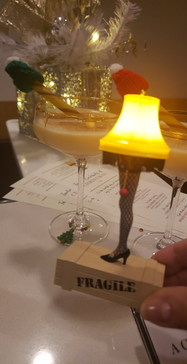 EatDrinkCLE's tweet photo. You're definitely going to want to try the 12 Cocktails of Christmas at #Table45 at @InterConCLE 🥂😍 https://t.co/cgS1UNgay1
