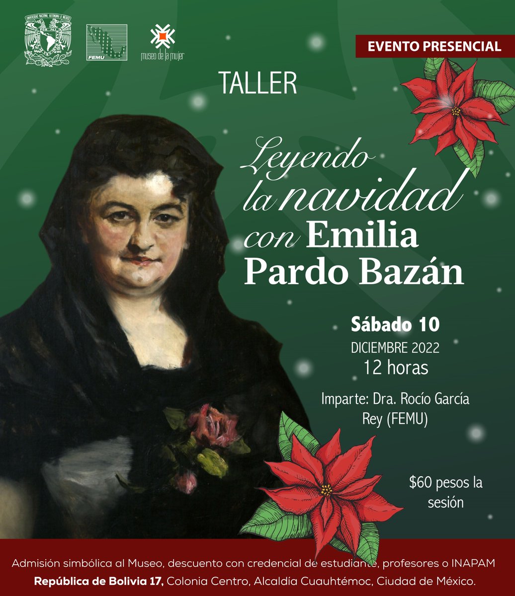 Museo de la mujer on twitter taller leyendo la navidad con emilia
