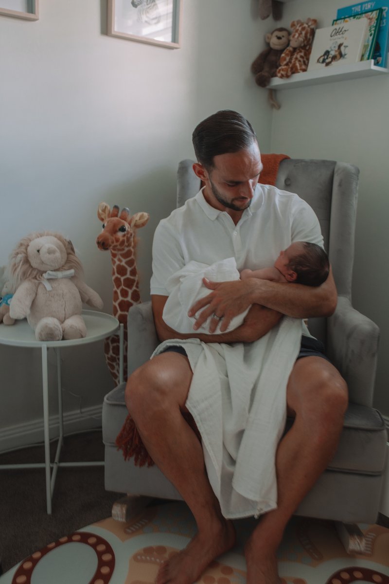 brisbaneroar's tweet image. Jack Hingert has loved his new role as a dad.

The family of three has been settling into life since baby Billy 👶 entered the world last month.

Read more 👉 bit.ly/3H0rB0c

📷 Inshula Studio