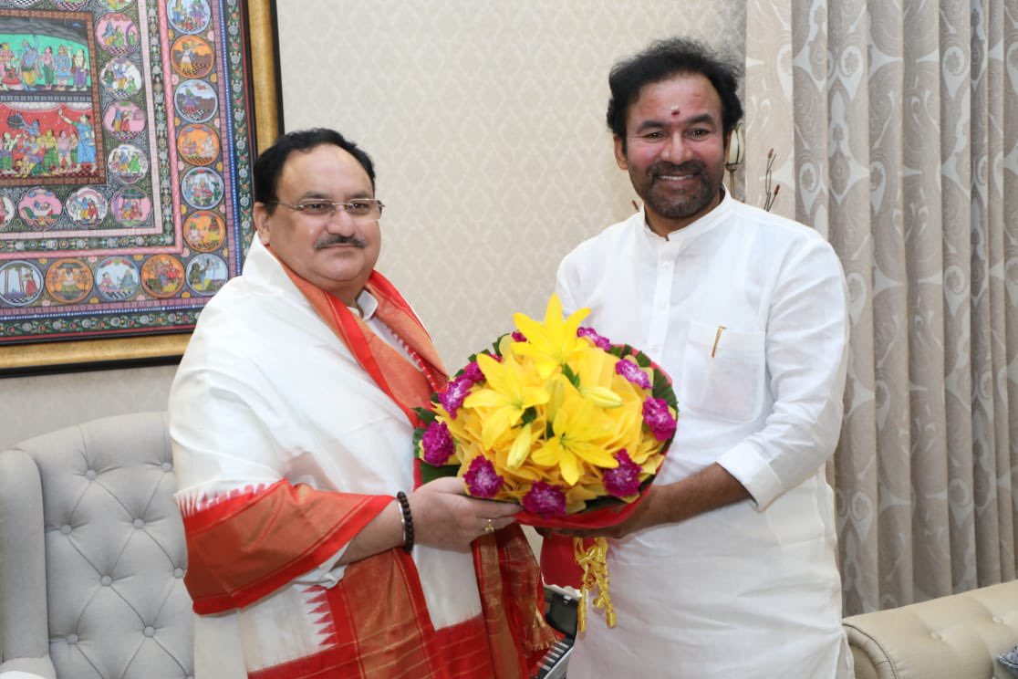 G Kishan Reddy tweet media