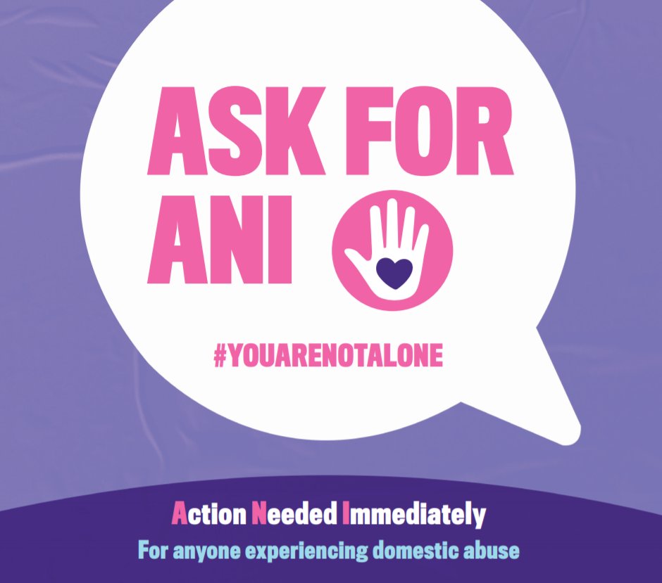 LincsPolice's tweet photo. If someone is hurting you, controlling or coercing you into things you don't want, making you feel like you are walking on eggshells... 

This is not love. 

Participating pharmacies will provide you with a #SafeSpace to get help and support. #AskForANI for immediate help. https://t.co/1GeDLZQdUy