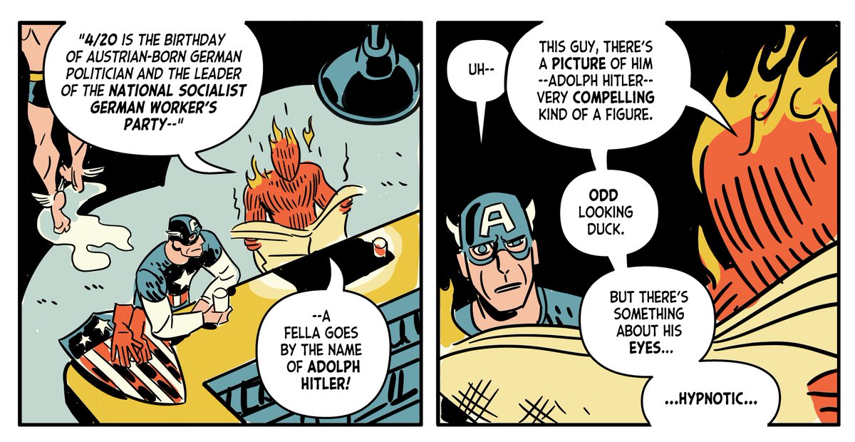 The Human Torch learns about Hitler (higher res) 