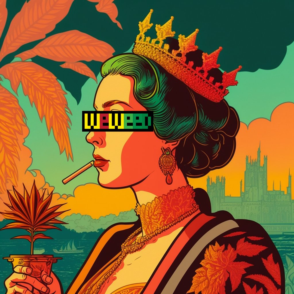 WeWeed_NFT's tweet photo. Anne Neville, Queen of England King Richard III once said 

“Is #marijuana addictive? Yes, in the sense that most of the really pleasant things in life are worth endlessly repeating.”

Hope #Weed bring joy &amp; peace to you all fam🍀🙏😊

#Mmemberville #StonerFam #CannabisCommunity https://t.co/L4kJNyhrps