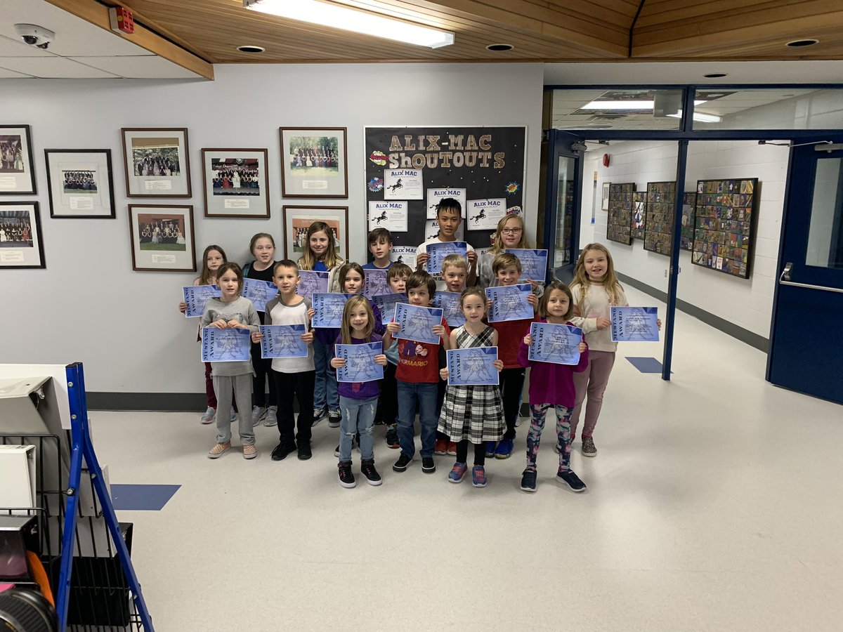Mustang Award winners for November!!! <a href="/AlixMACSchool/">Alix MAC School</a>