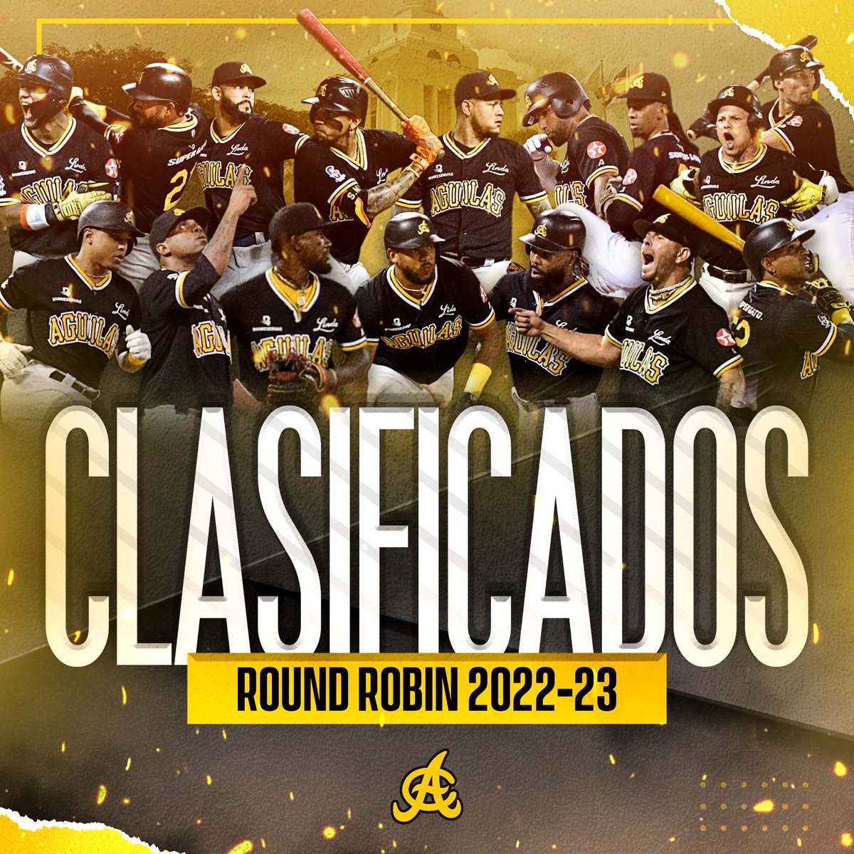 Pero adivinen 

OFICIALMENTE 

CLASIFICADOS AL ROUND ROBIN 

#Rumboala23 #EquipoGrande