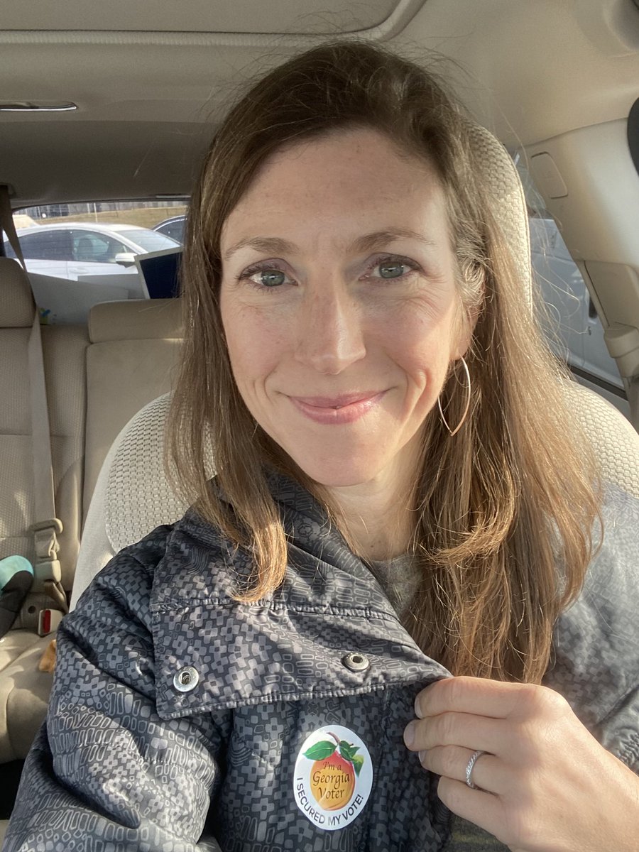 CKort's tweet photo. Did my part…again! #VoteWarnockForGeorgia #postthepeach https://t.co/FHswYrVshH