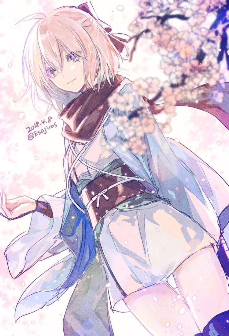 Complainy_Guy's tweet photo. @Loritwt Already an Okita simp, so I’m game https://t.co/Cvk6Nm4PBD