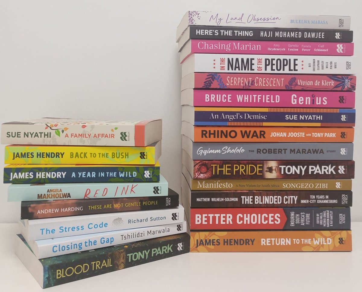 Andrea_Nattrass's tweet image. Final trip to the @PanMacmillanSA Joburg office for the year - so proud of the books we have published in 2022! Thanks to the awesome adult local team, the freelancers and the authors for making the magic happen. ❤️