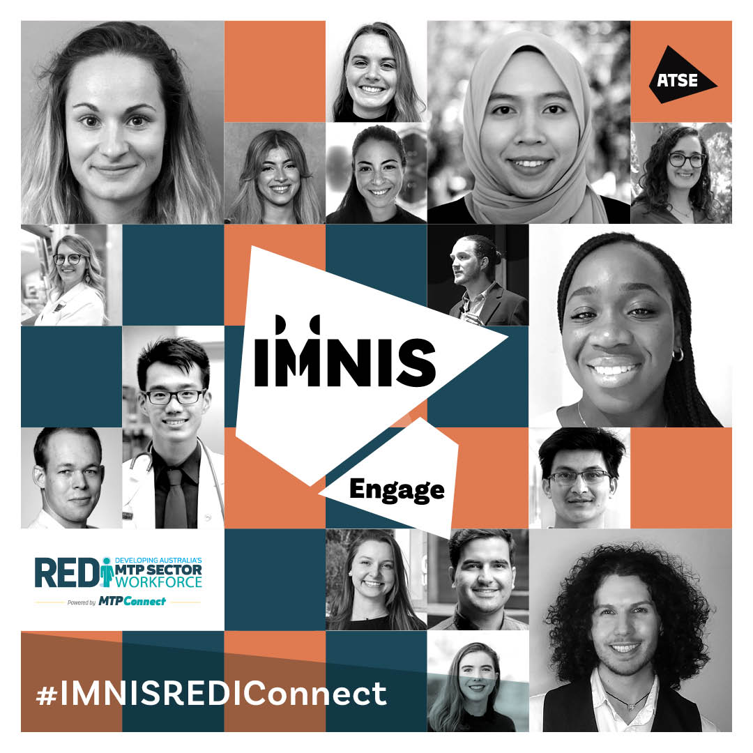 IMNIS (@_imnis) on Twitter photo Welcome our 2022/23 <a href="/MTPConnect_AUS/">MTPConnect</a> #IMNISREDIConnect mentees!ππ
Chosen from IMNIS mentees undertaking research in STEM fields with high job-growth potential, REDI Connect mentees will engage in professional development and networking to help them thrive in emerging fields. Welcome our 2022/23 <a href="/MTPConnect_AUS/">MTPConnect</a> #IMNISREDIConnect mentees!ππ
Chosen from IMNIS mentees undertaking research in STEM fields with high job-growth potential, REDI Connect mentees will engage in professional development and networking to help them thrive in emerging fields.