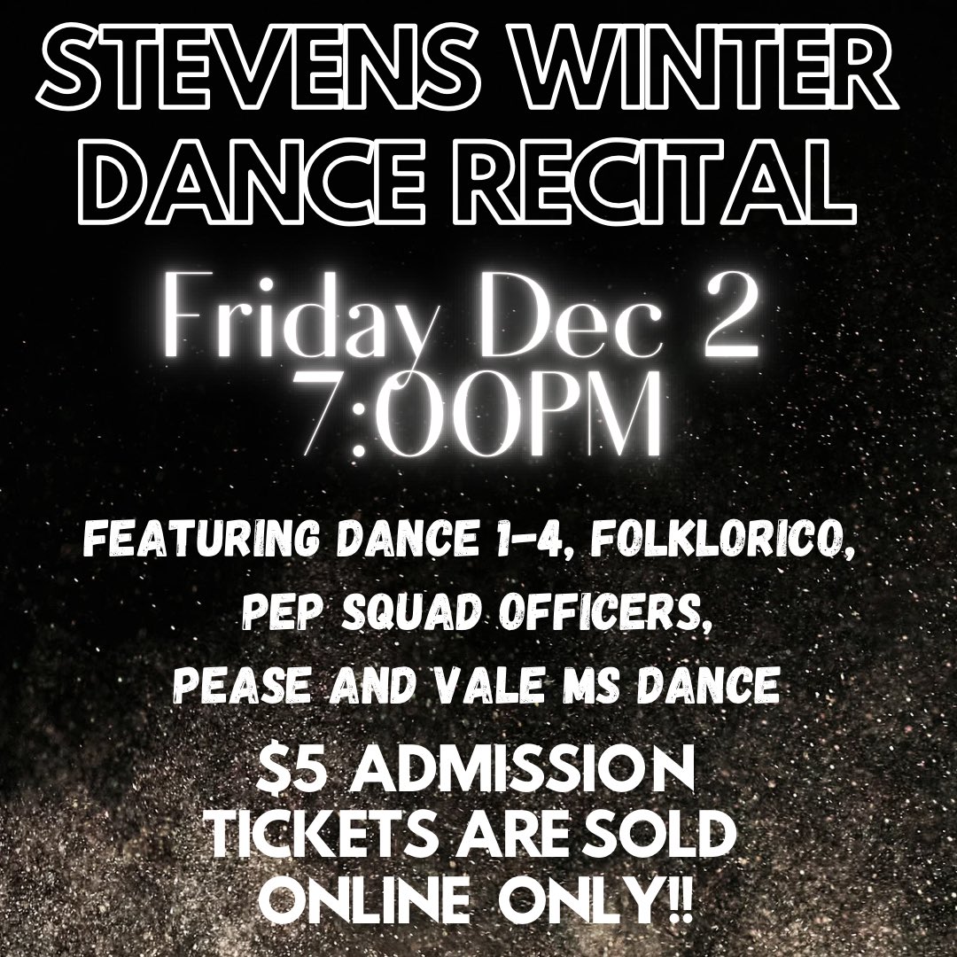 StevensDance16's tweet photo. ☃️PURCHASE YOUR TICKETS HERE: https://t.co/2QPszicTif https://t.co/MR20cN9TYt