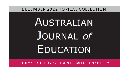 AusJournalEd's tweet image. In recognition of #IDPwD our topical collection on Education for #StudentsWithDisability features #FreeToRead in December ALL of our 2022 Special Issue articles @DrKatedeBruin @acereduau @SAGEeducation @SAGEJournals #IDPD2022 fal.cn/3u6lu