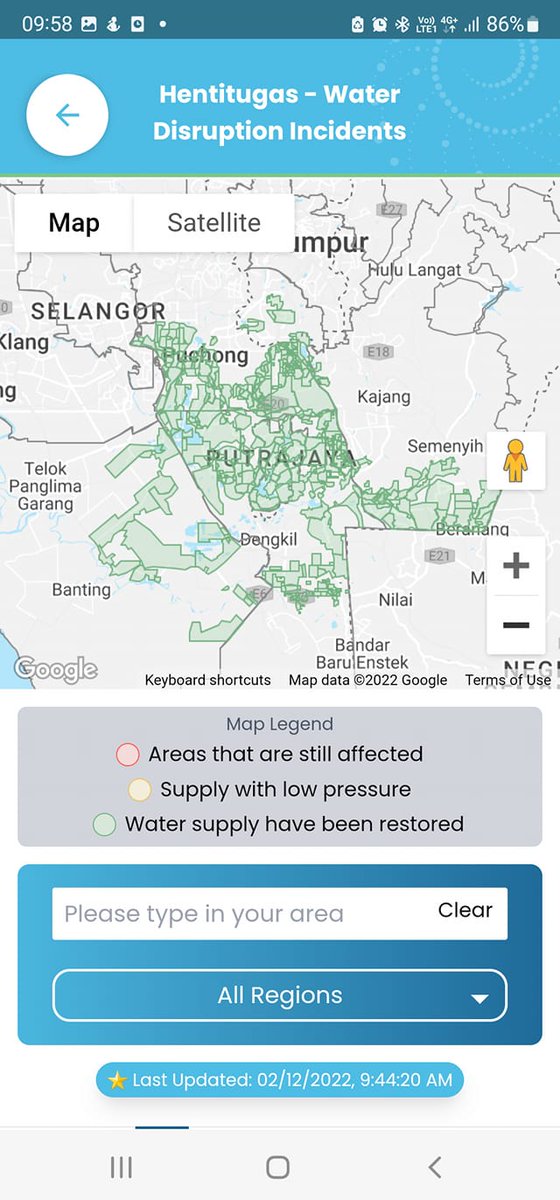 EmandaTsha's tweet photo. @J0iled @air_selangor i pun nak selamat mmg apa2 just refer the apps, got noti from it.. would be easy for us as a user https://t.co/tEJCaJ2cfO