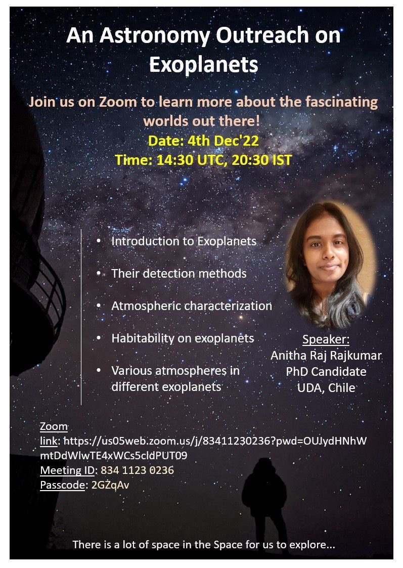 sbc0d's tweet photo. If you are an Astrophysics Enthusiast, this webinar is def for you 😊

https://t.co/OOhAQ7wKtB https://t.co/IaBJfoaX7T